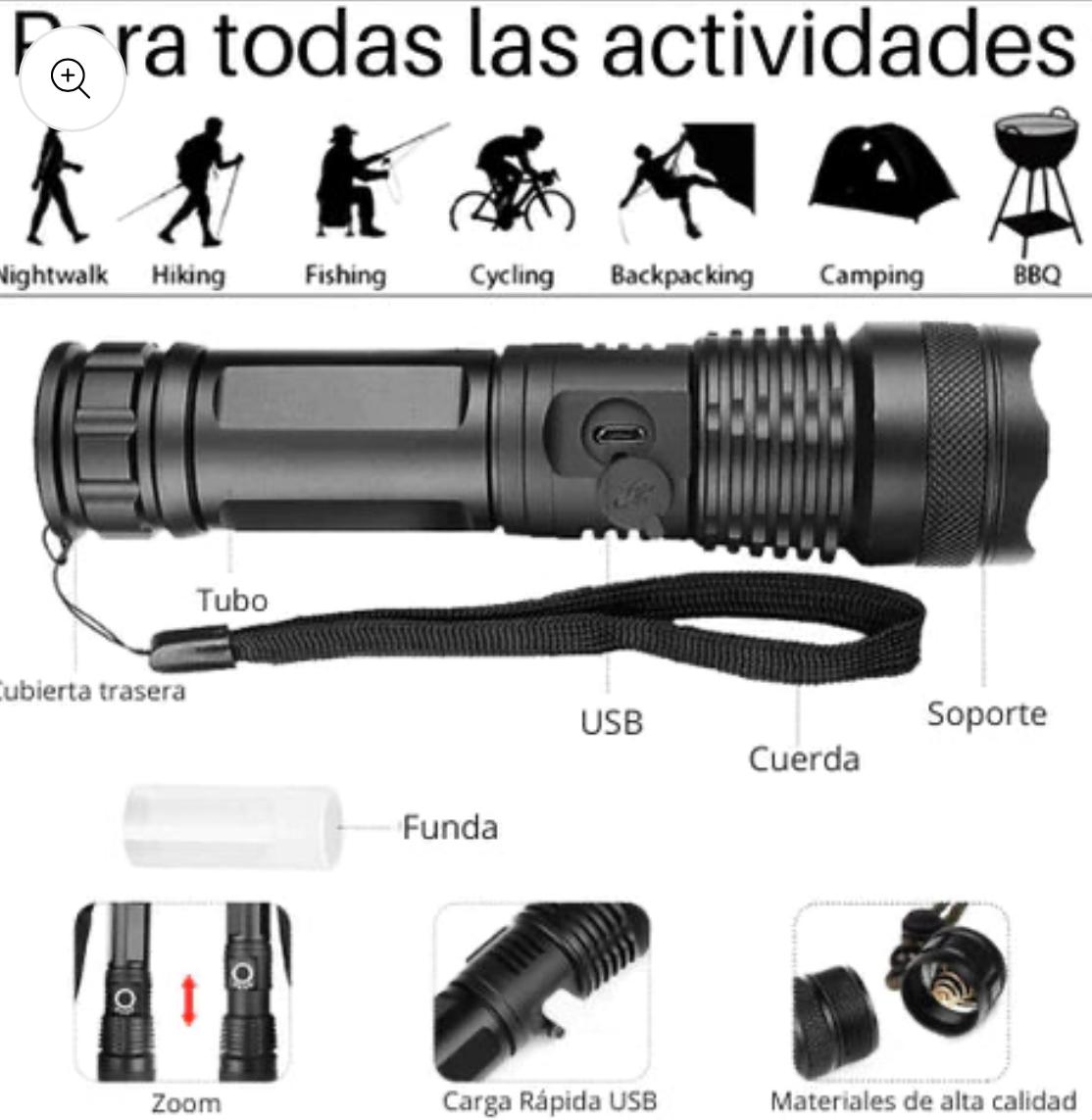 Powerflash™ Set-Linterna led